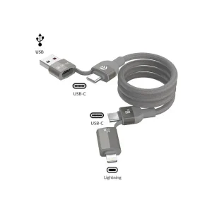 4 in 1 Ultra 2 Multi Function Charging Cable (1pcs) - DEVIA