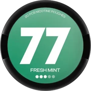 77 Fresh Mint Nicotine Pouches - (5 Pack)