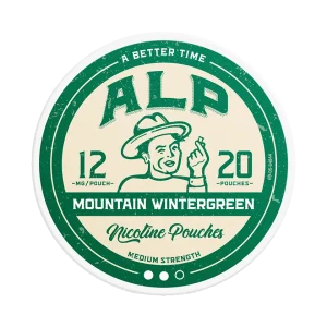 Alp EU Nicotine Pouches Mountain Wintergreen - 5 Pack