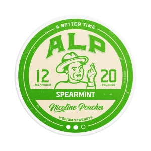 Alp EU Nicotine Pouches Spearmint - 5 Pack