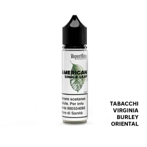 AMERICAN – Single Leaf – Liquido Scomposto 10ml – Vaporificio