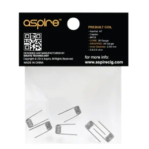 ASPIRE RESISTENZA PER CLEITO RTA SYSTEM (CONF. 6 PEZZI)