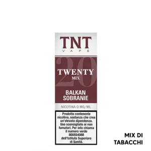 Balkan Sobranie Twenty – Liquido Pronto 10ml – Tnt Vape