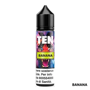 BANANA – Ten X – Liquido Scomposto 20ml – Flavourart