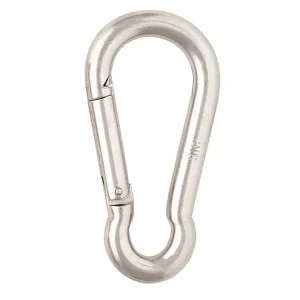 Barcoded 2450 Safety Spring Snap, 1/4"