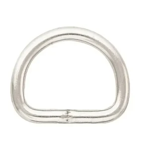 Barcoded 3250 D-Ring, Welded, NP, 1"