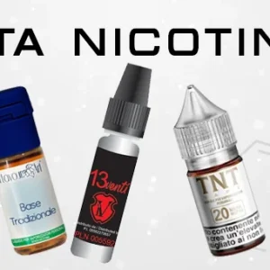 Basette 10ml TPD Nicotina liquido svapo Smo