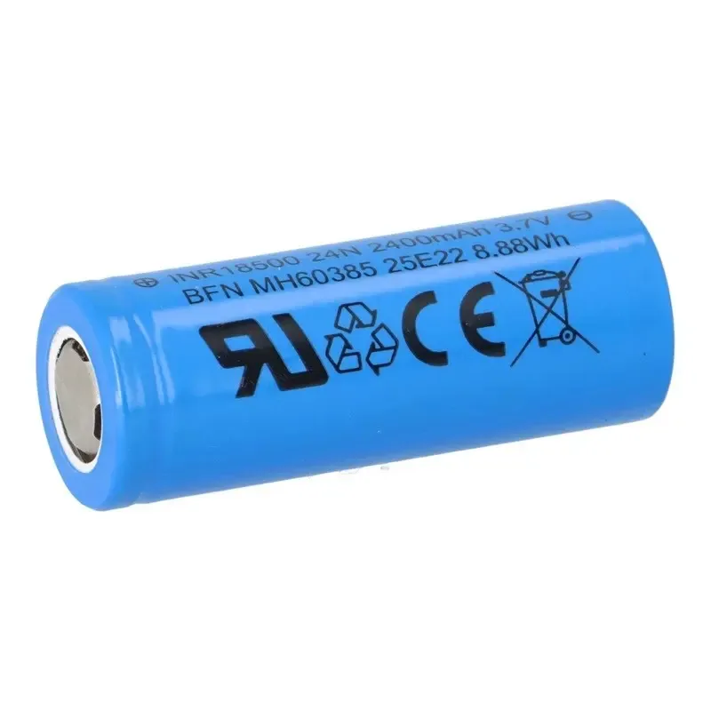 Batteria INR18500 24N 2400mAh 7,2A – Enercig
