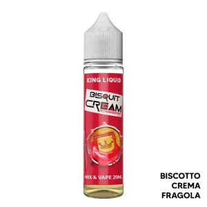 BISQUIT CREAM STRAWBERRY – Mix Series 20ml – King Liquid