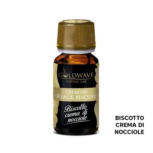 BLACK BISCUIT – Cremosi – Aroma Concentrato 10ml – Goldwave