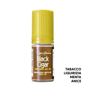 BLACK CIGAR – Aroma Concentrato 10ml – Cyber Flavour