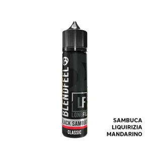 Black Sambuca – Liquido Scomposto 20ml – Blendfeel