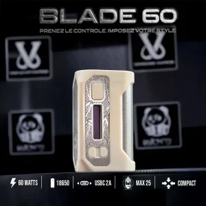Blade DNA60 Ivory - Vypers Vapes X Wick'd