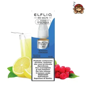 Blue Razz Lemonade – Liquido Pronto 10ml Sali di Nicotina – ElfLiq