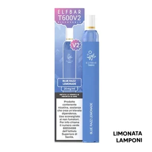 BLUE RAZZ LEMONADE – T600 V2 – Pod Mod Usa e Getta – Elfbar