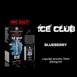 BLUEBERRY ICE 20mg – Ice Club – Liquido Pronto 10ml – La Tabaccheria