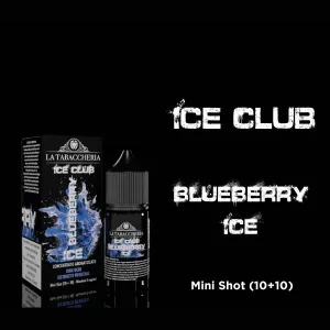BLUEBERRY ICE – Ice Club – Aroma Mini Shot 10+10 – La Tabaccheria