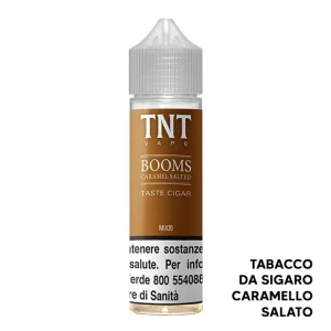 BOOMS CARAMEL SALTED – Mix Series 20ml – TNT Vape