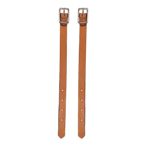 Bridle Leather Fender Hobbles, Straight