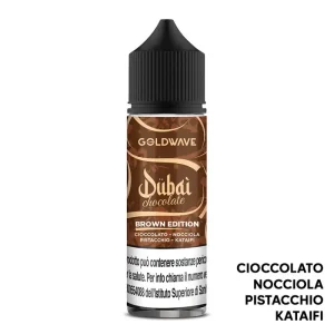 BROWN EDITION – Dubai Chocolate – Liquido Scomposto 20ml – Goldwave
