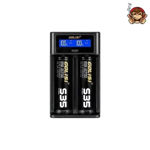 Caricabatterie i2 (con 2 Slot e display LCD) – Golisi