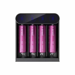 Caricabatterie Slim K4 con USB Type-C - Efest