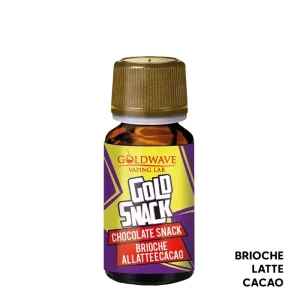 CHOCOLATE SNACK – Gold Snack – Aroma Concentrato 10ml – Goldwave
