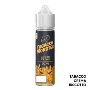 COOKIE CREAM – Tobacco Monster – Liquido Scomposto 20ml – Monster Vape Labs