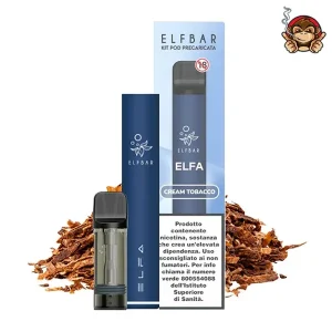 CREAM TOBACCO – Elfa – Pod Mod – Elf Bar