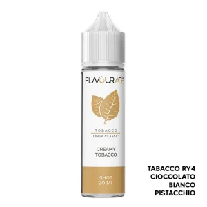 CREAMY TOBACCO – Classic – Liquido Scomposto 20ml – Flavourage
