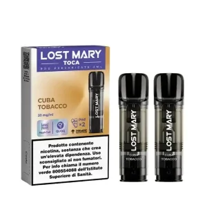 CUBA TOBACCO – Pod Precaricata TOCA AIR – Elf Bar