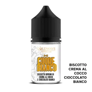 CUORE BIANCO – Cuori – Aroma Mini Shot 10+10 – Goldwave