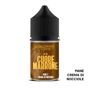 CUORE MARRONE – Cuori – Aroma Mini Shot 10+10 – Goldwave