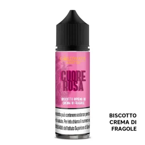 CUORE ROSA – Cuori – Liquido Scomposto 20ml – Goldwave