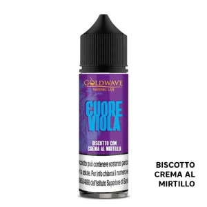 CUORE VIOLA – Cuori – Liquido Scomposto 20ml – Goldwave