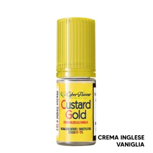 CUSTARD GOLD – Aroma Concentrato 10ml – Cyber Flavour