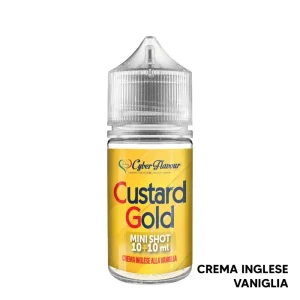 CUSTARD GOLD – Aroma Mini Shot 10+10 – Cyber Flavour