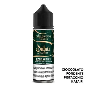 DARK EDITION – Dubai Chocolate – Liquido Scomposto 20ml – Goldwave