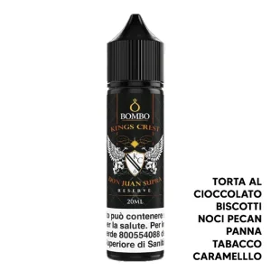 Don Juan Supra Reserve – Liquido Scomposto 20ml – Kings Crest