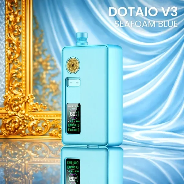 dotAIO V3 3.7ml 18650 Seafoam Blue - Dotmod
