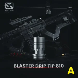 Drip Tip 810 Blaster - BD Vape - COLORE GUNMETAL