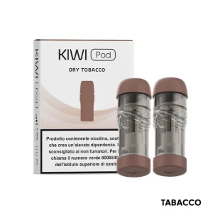 DRY TOBACCO Pod precaricata per Kiwi/Kiwi 2 – (Pod singola) – Kiwi Vapor