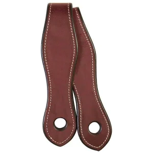 English Bridle Leather Slobber Straps