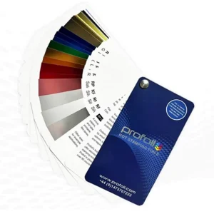 Foil Shade Card