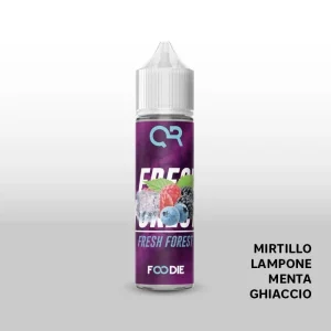 FRESH FOREST – Foodie – Liquido Scomposto 20ml – QR Flavour