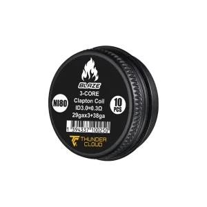 Fused Clapton Coils Ni80 0.30Ω (10pcs) - Thunder Cloud x Mike Vapes