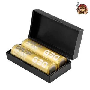G30 Batteria IMR 18650 30Ampere 3000mAh (2 pezzi) – Golisi