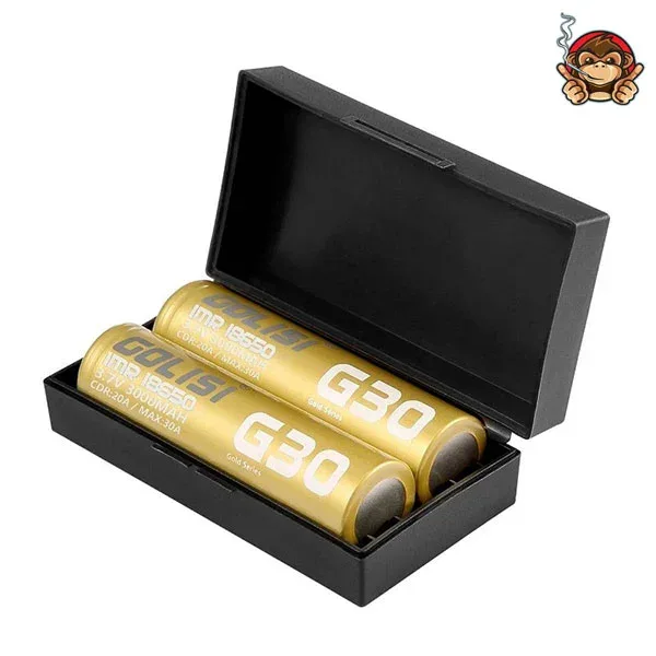 G30 Batteria IMR 18650 30Ampere 3000mAh (2 pezzi) – Golisi