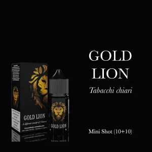 GOLD LION – Lion – Aroma Mini Shot 10+10 – La Tabaccheria