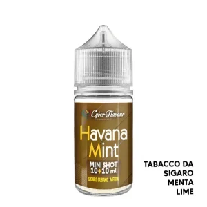 HAVANA MINT – Aroma Mini Shot 10+10 – Cyber Flavour